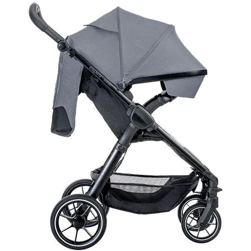 Прогулочная коляска Espiro Sonic 2022 gel 117 stylish anthracite фото 8
