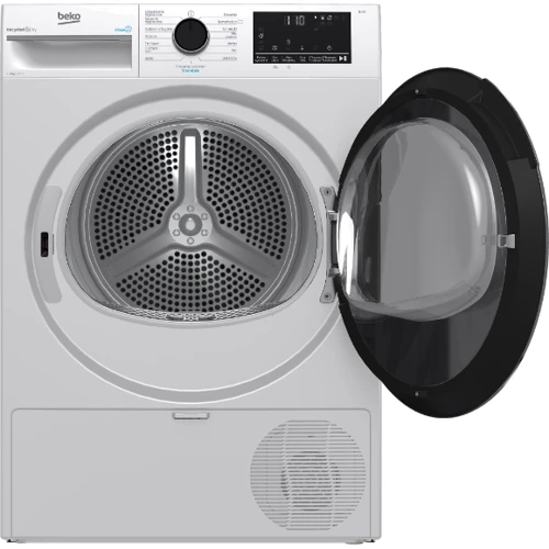 Сушильна машина Beko B3T67249WPB: Система сушіння С тепловым насосом