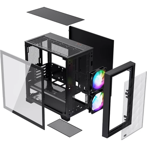 Корпус PcCooler C3D310 BK ARGB фото 5