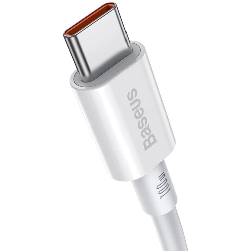 Кабель Baseus Cable USB-C to USB-C Superior Series PD 100W 2m White (CATYS-C02): Тип USB-C - USB-C