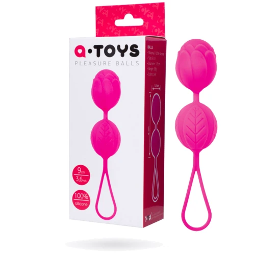 Вагинальные шарики Toyfa A-Toys Pleasure Ball Рink