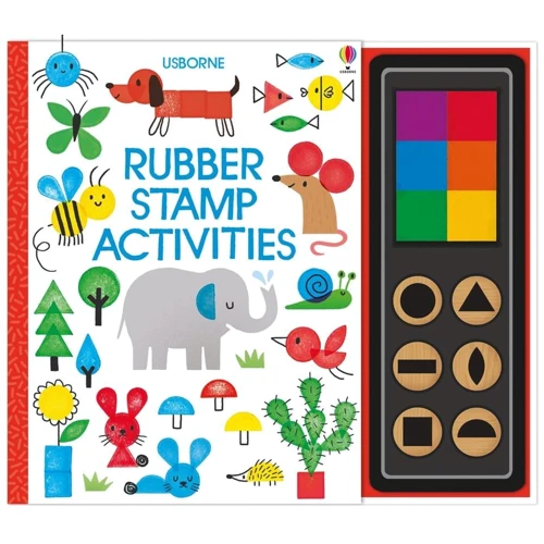 Rubber Stamp Activities / Книга зі штампами Звірі