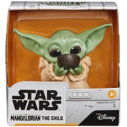 Фигурка Star Wars Мандалорец Малыш Йода ест суп 6 см (F1213/F1218: Тип Персонаж мультфильма, фильма