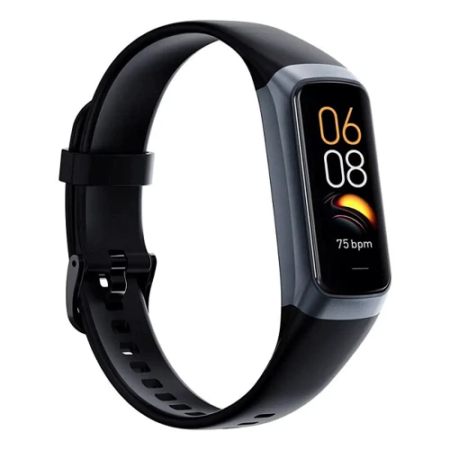 Фитнес-браслет Lemfo C60 Black: Экран 1.1" (126x294)