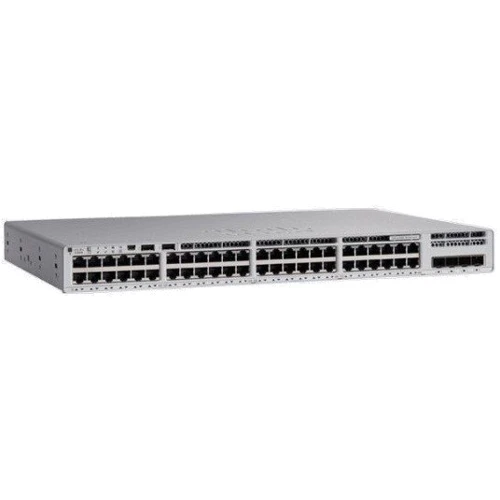 Мережевий комутатор Cisco C9200L-48T-4G-E: Порти только Gigabit Ethernet (10/100/1000)