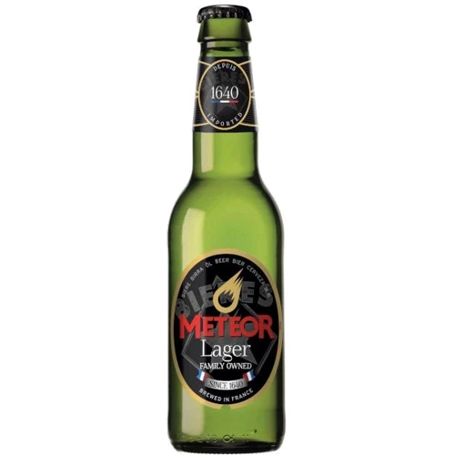 Пиво Meteor Lager, 4.5% 0.33л (AS8000019429485)