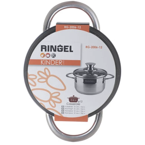Кастрюля RINGEL Kinder 14 см (1.0 л) с крышкой (RG-2006-14) фото 7
