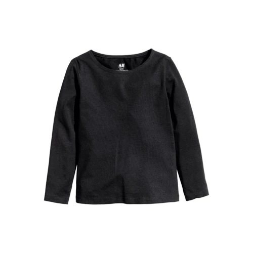 Лонгслів H & M б6275698 158-164 см чорний