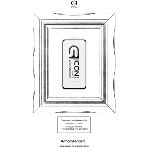 Armorstandart Tempered Glass Icon Black for Samsung A366 Galaxy A36 5G / A566 Galaxy A56 5G (ARM82614): Тип защитное стекло