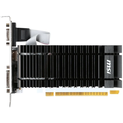 Видеокарта MSI GeForce GT 730 N730K-2GD3H/LP: Объем памяти, Гб 2