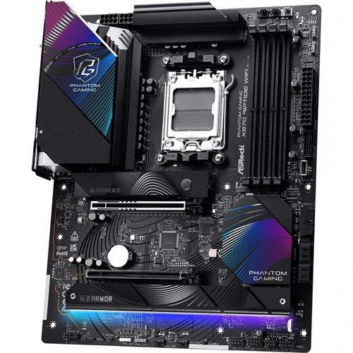 ASRock X870 Riptide WiFi UA: Дополнительно Радиатор на VRM, Поддержка UEFI, Поддержка RAID, Адаптер Wi-Fi