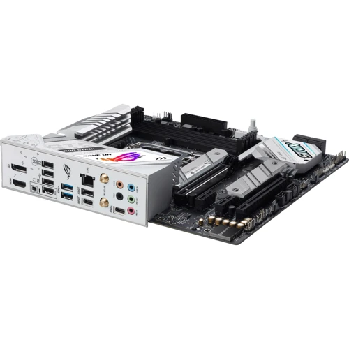 ASUS ROG STRIX B760-G GAMING WIFI: Оперативная память 4xDDR5 7800+ МГц, до 192 ГБ