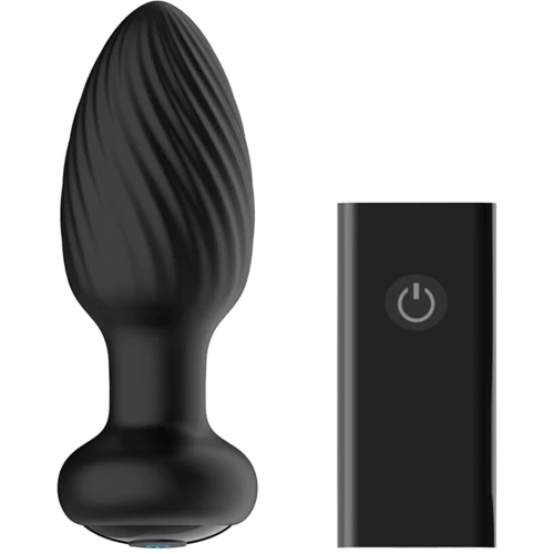 Анальная пробка Nexus TORNADO Remote Control Rotating Butt Plug Black