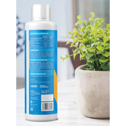 VPLab Curcumin Collagen 500 ml / 40 servings / Apple: Форма випуску Жидкость