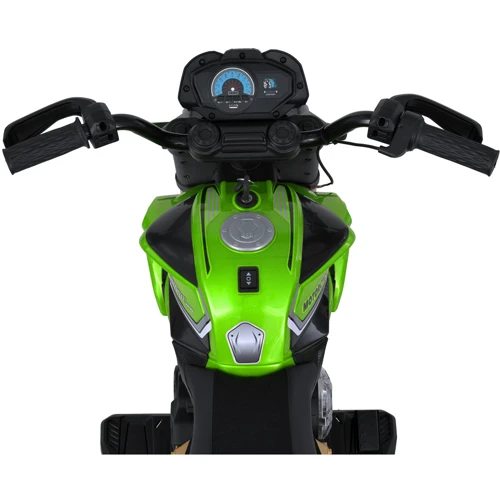 Детский двухколесный электромотоцикл Bambi зеленый (M 5827EL-5)