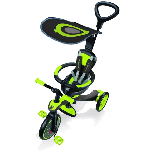 Велосипед детский GLOBBER EXPLORER TRIKE 4в1, зеленый, до 20кг, 3 колеса (632-106) фото 4