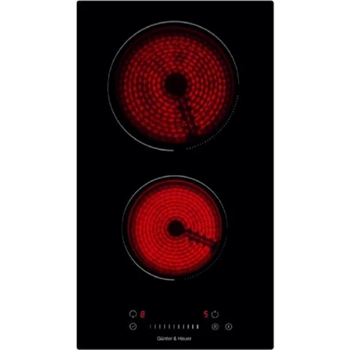 Варильна поверхня Günter & Hauer CER 320: Розміри для вбудовування 27x49 см