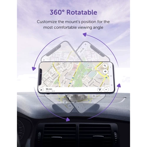 Держатель VAVA Car Holder Magnetic Black (VA-SH019): Особенности магнитный, автодержатель