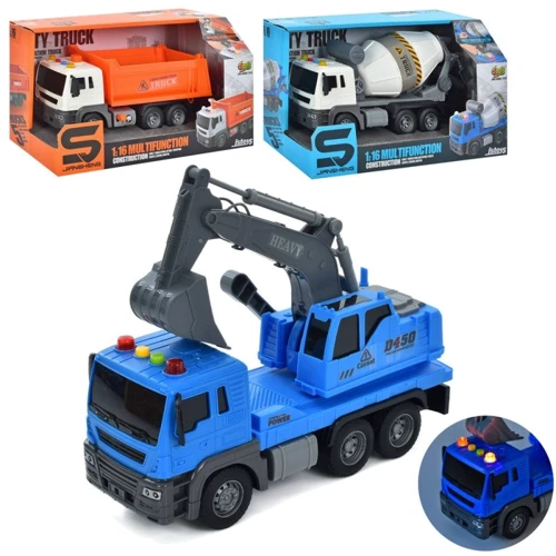 Стройтехника: инерция, звук, свет (3 вида) (JS101-02B-103A): Производитель Noname