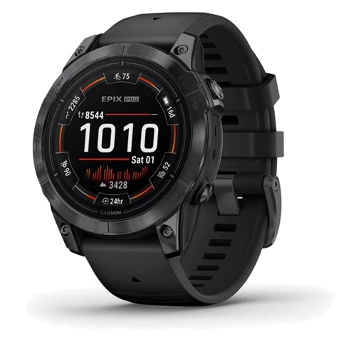Смарт-часы Garmin Epix Pro (Gen 2) 47mm Slate Grey with Black Band (010-02803-01)