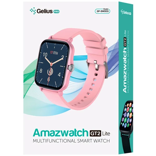 Смарт-годинник Gelius Pro GP-SW003 (Amazwatch GT2 Lite) Pink: Сумісні ОС Android / iOS