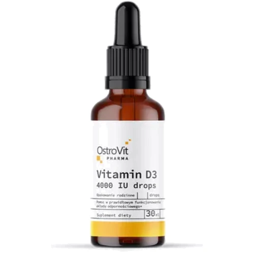 OstroVit Pharma Vitamin D3 Витамин Д3 4000 МЕ в каплях 30 мл
