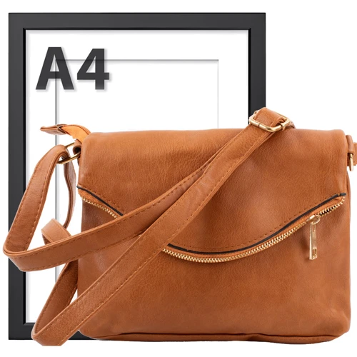 Женская сумка почтальонка Valiria Fashion коричневая (ODA5903-10): Пол Женский