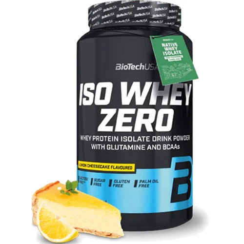 Протеїн BioTechUSA Iso Whey Zero 908 g / 36 servings / Lemon Cheesecake: Вид ізоляти