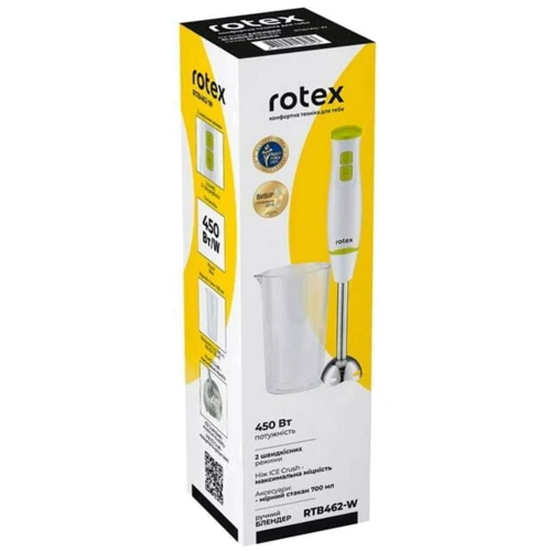 Блендер Rotex RTB462-W: Тип погружной