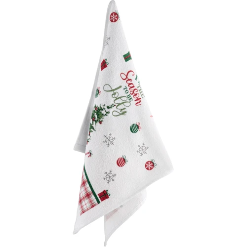 Рушник Набір рушників для кухні Ardesto Christmas Tree, 2шт, зелений (ART3863HT)