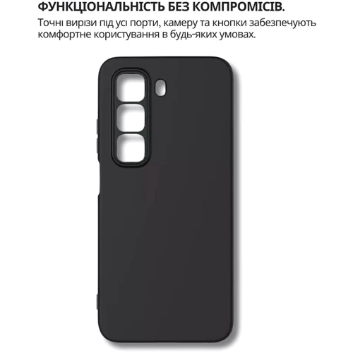 Чехол для телефонов BeCover TPU Case Black for Infinix Hot 60i (X6730) (714401)