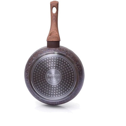 Сковорода Fissman Magic Brown 20x4.5 см з індукційним дном (4330): Матеріал корпусу Алюминий
