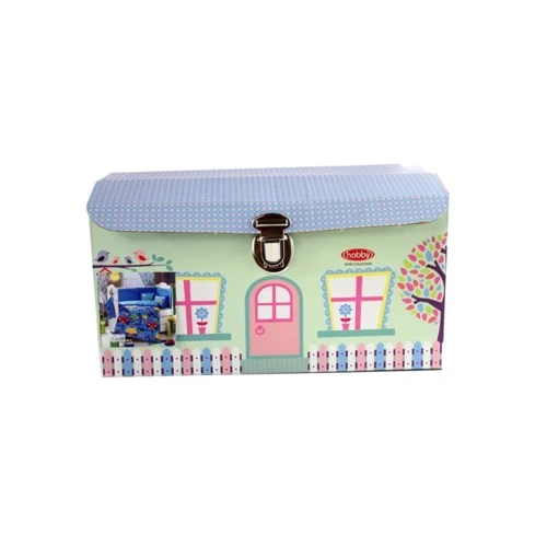 Комплект постельного белья HOBBY Dream Clock детский голубой 100х150/2х35х45 см (44408): Тип постельный комплект