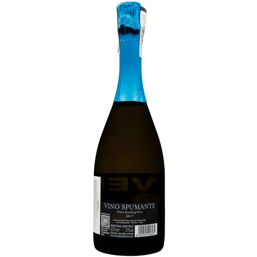 Вино игристое Vedova Vino Spumante Brut белое сухое 0.75 л (FSH_8020502026034): Объем, л 0.75