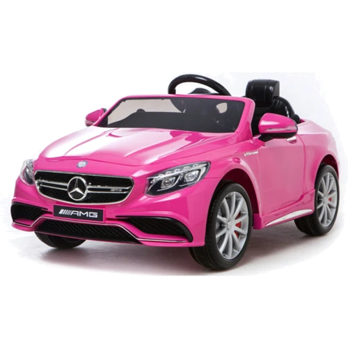 Електромобіль Kidsauto Mercedes-Benz S 63 Pink (НL169): Вид автомобіль