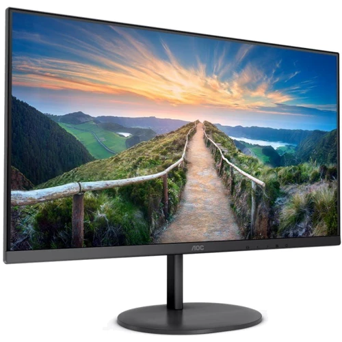 Монітор AOC U27V4EA Black: Покриття екрану глянцевое