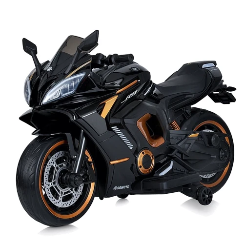 

Детский электромотоцикл Bambi черный (M 5774ELS-2)