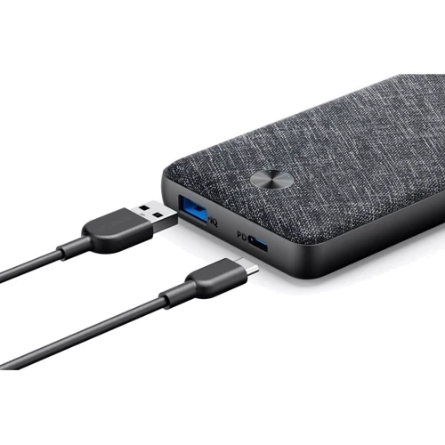 Внешний аккумулятор ANKER Power Bank PowerCore Essential 20000mAh PD Black (A1281H11): Количество USB 2