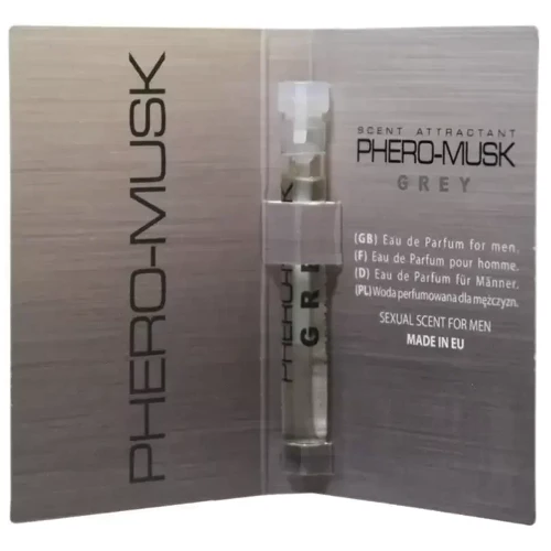 Духи с феромонами для мужчин PHERO-MUSK Grey, 1 ml