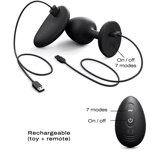 Анальная вибропробка Dorcel Geisha Plug Infinite M