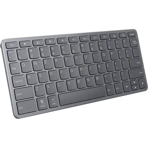 Клавіатура Lenovo Multi-Device Wireless KB (US-UA) (ZG38C05806): інтерфейс підключення Bluetooth