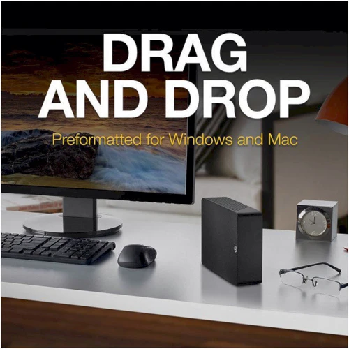 Внешний жесткий диск Seagate Expansion desktop 10TB (STKP10000400): Внешний интерфейс USB 3.2