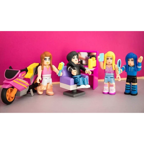 Ігрова колекційна фігурка Jazwares Roblox Mix & Match Set Stylz Salon: Makeup W2, набір 4 шт. (19863R): Тип Персонаж мультфільму, фільму