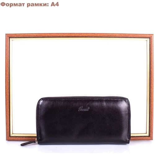 Женский кошелек Grass черный (SHI145-1) фото 6