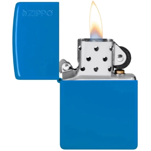 Запальничка Zippo Sky Blue Logo 48628 ZL фото 3