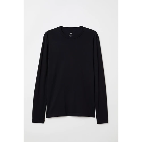 Лонгслив H&M 5964009 L черный: Сезон Демисезон