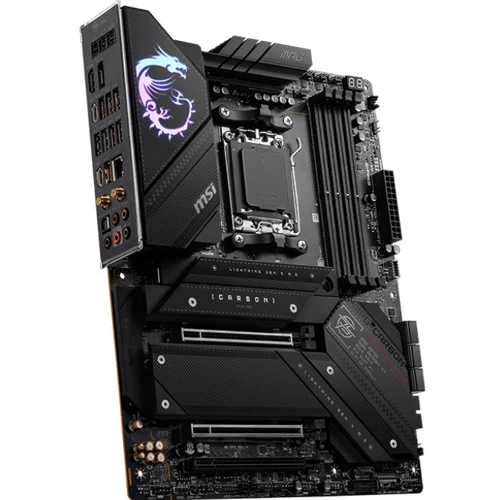 MSI MPG X670E CARBON WIFI: Разъемы на задней панели USB Type-C, USB 3.0 (USB 3.1 Gen 1)