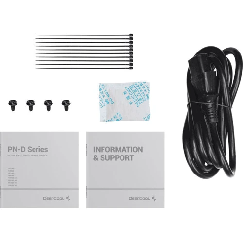 Блок живлення Deepcool PN850D (R-PN850D-FC0B-EU): Коннектори 20+4 pin/ 2x4+4pin/ 16-pin/ 3x6+2-pin /8 SATA / 2 Molex