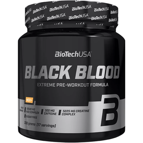 BiotechUSA Black Blood 330 g / 30 servings / Orange