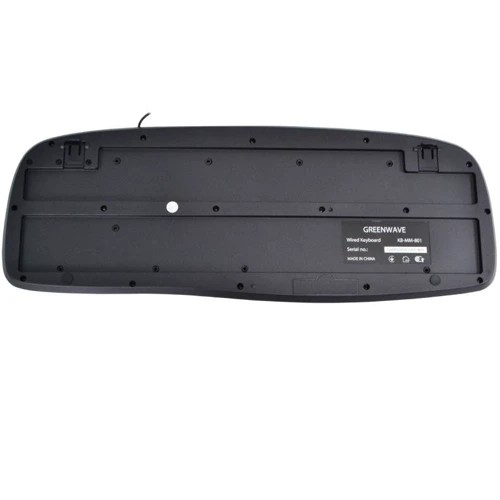 Клавиатура Greenwave KB-MM-801 (R0015248) Black: Количество клавиш 103